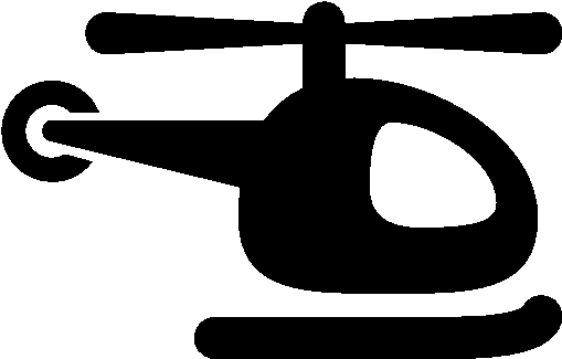 Pixel - Helicopter Icon (512x512)