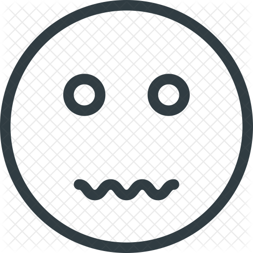 Nervous Icon - Emoticon (512x512)