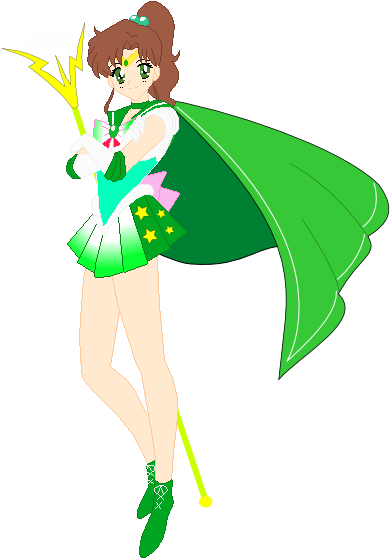 Sailor Celestial Jupiter By Eqxze - Digital Art (501x568)