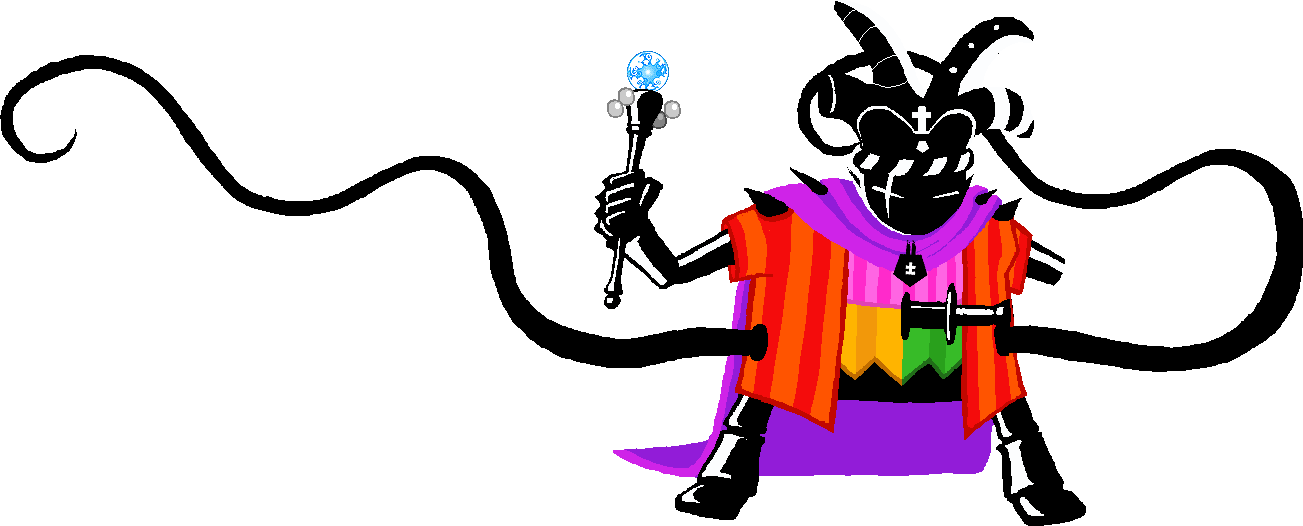 Normal - Prototyped - Homestuck Black King Sprite (1303x526)