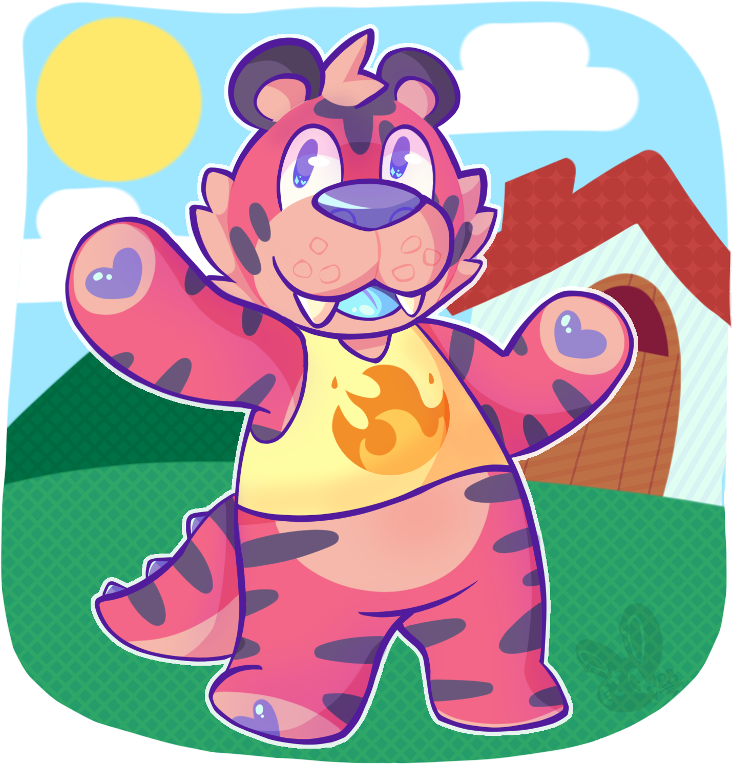 Animal Crossing - Cartoon (1600x1600)