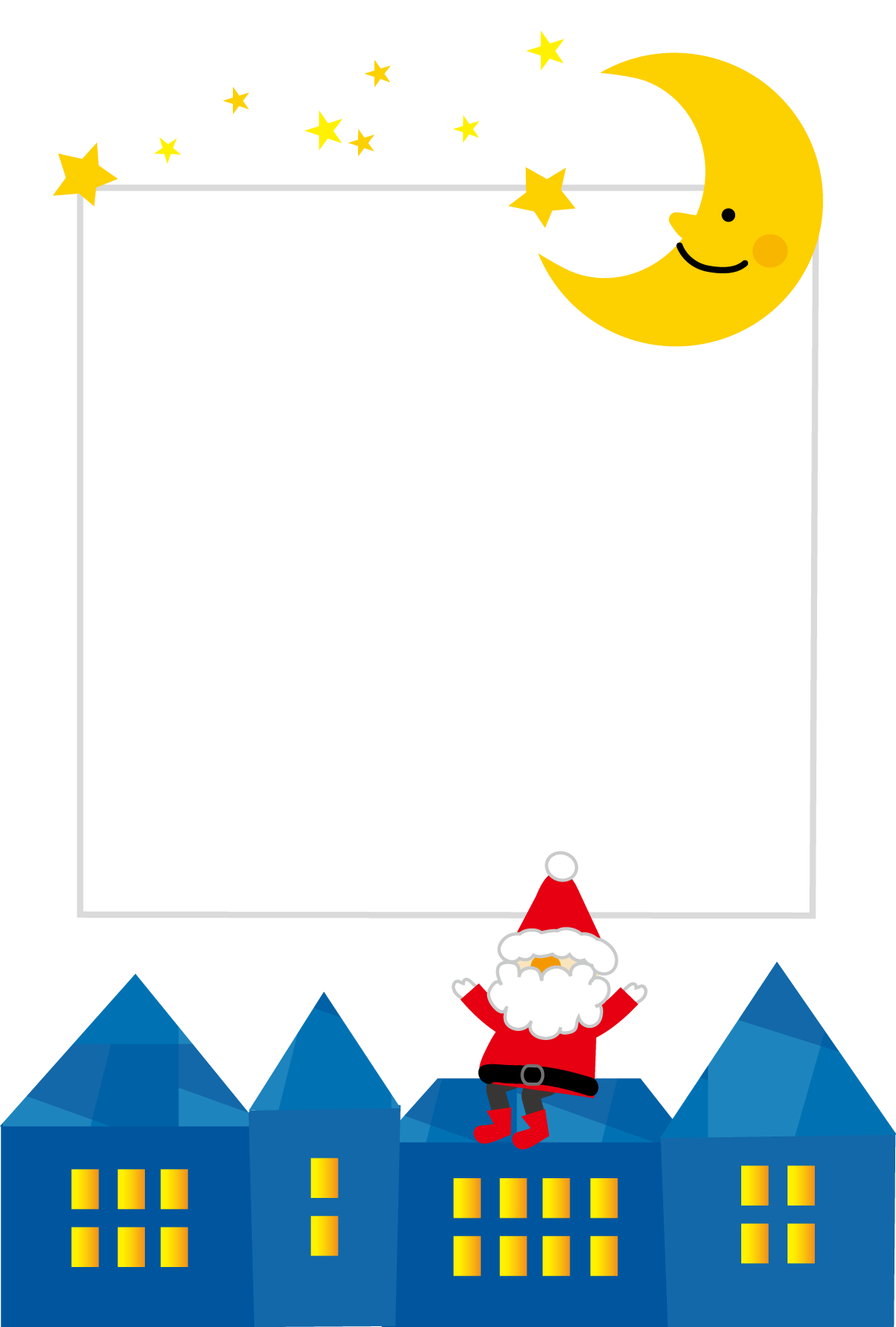 Yahoo Mail Icon - クリスマス カード 素材 無料 (1181x1748)