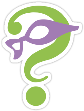 Logo Clipart Riddler Villian - Riddler (375x360)