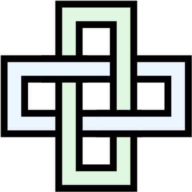 Basic Solomon's Knot - Greek Symbol For Eternity (440x440)