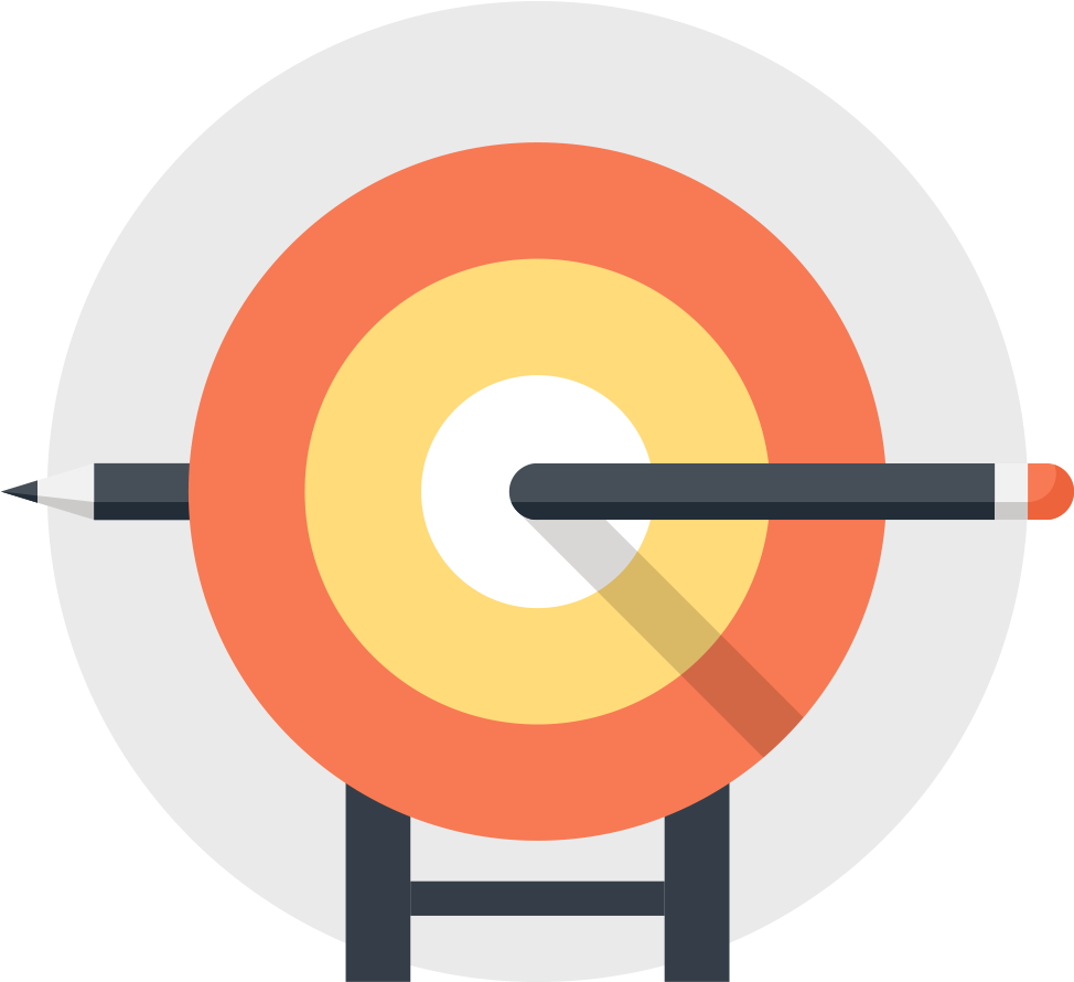 Bullseye - Illustration (1000x1000)