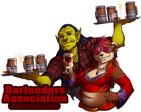 Commission For A Wow Guild - Illustration (500x364)