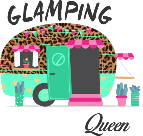 Glamping Queen - Queen Cotton Tote Hand Eco Canvas Shoulder Bag Crown (480x457)