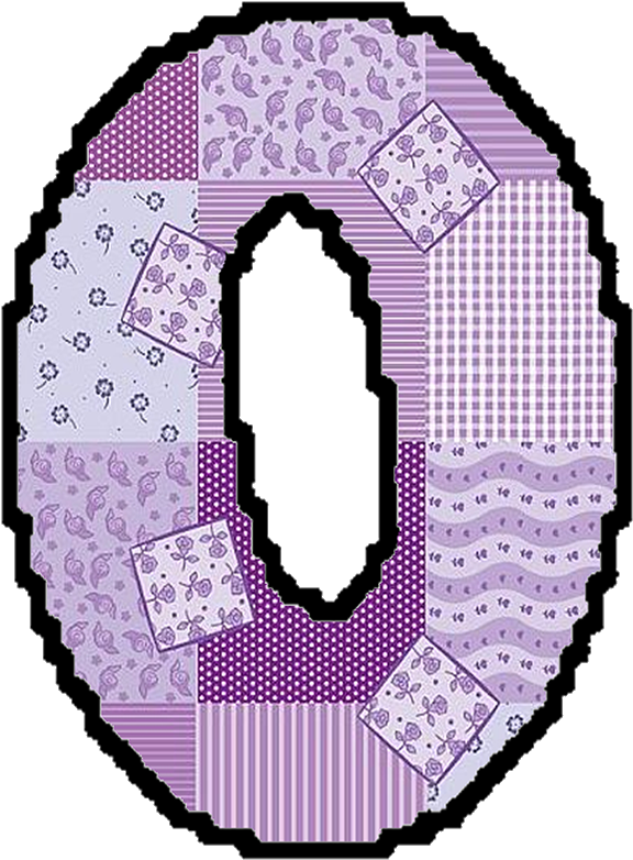 Abecedario Patchwork Para Imprimir - Patchwork (595x794)