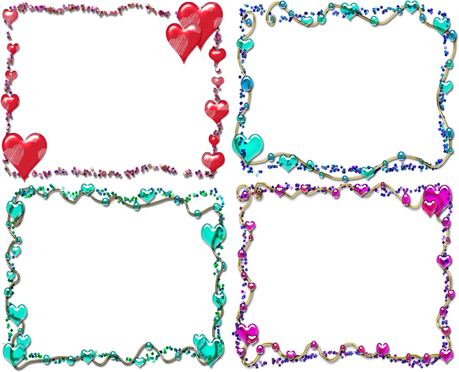 Corner Border Clipart - Borders And Frames (969x768)