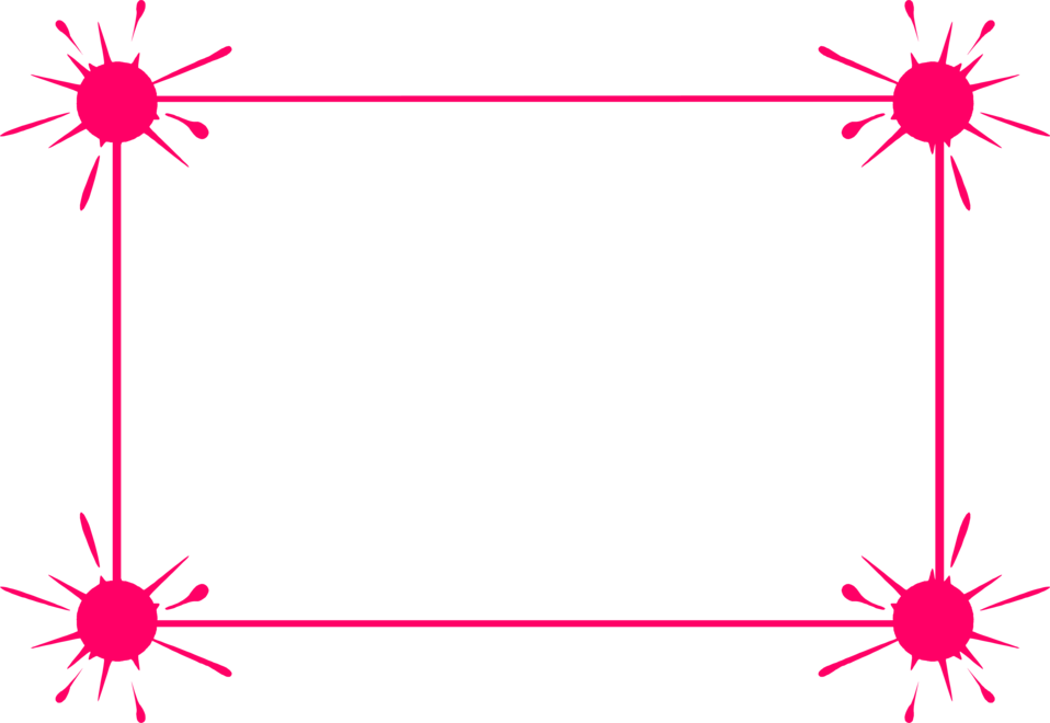 Border Pink - Pink Borders And Frames (958x660)