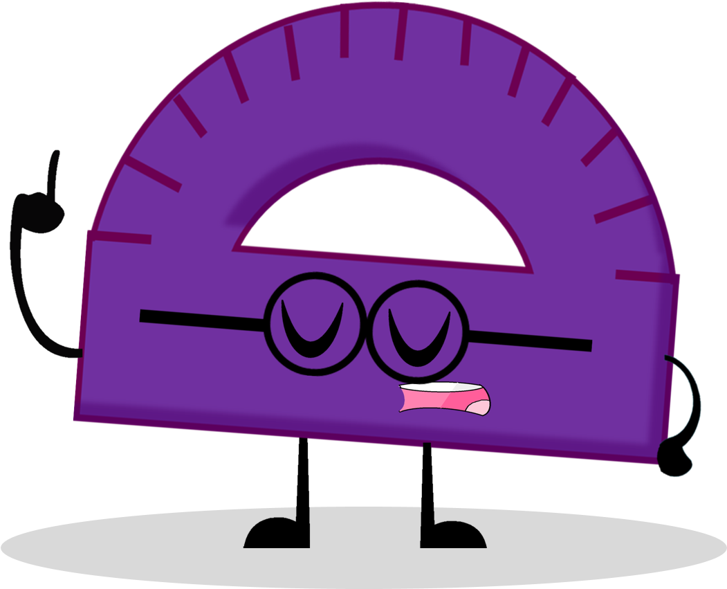 Protractor - Colorful Protractor (1050x880)