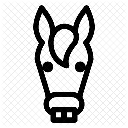Donkey Icon - Caballo Icon (512x512)