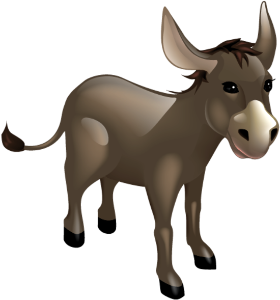 Jackass Clipart - Burro (600x600)