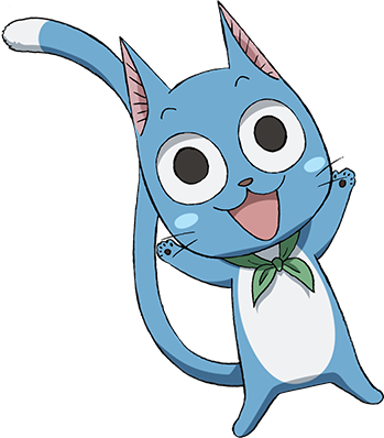 Https - //static - Tvtropes - Org/pmwiki/pub/images/ - Fairy Tail Happy Transparent (349x398)