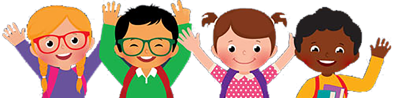 Saint - Students Cartoon (772x193)