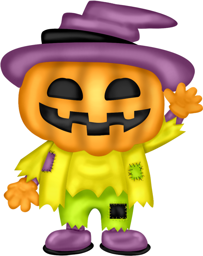 Halloween Ghosts - Cartoon (853x900)