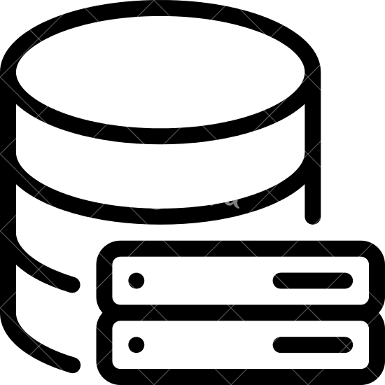 Server Database Icon - Server And Database Icon (550x550)