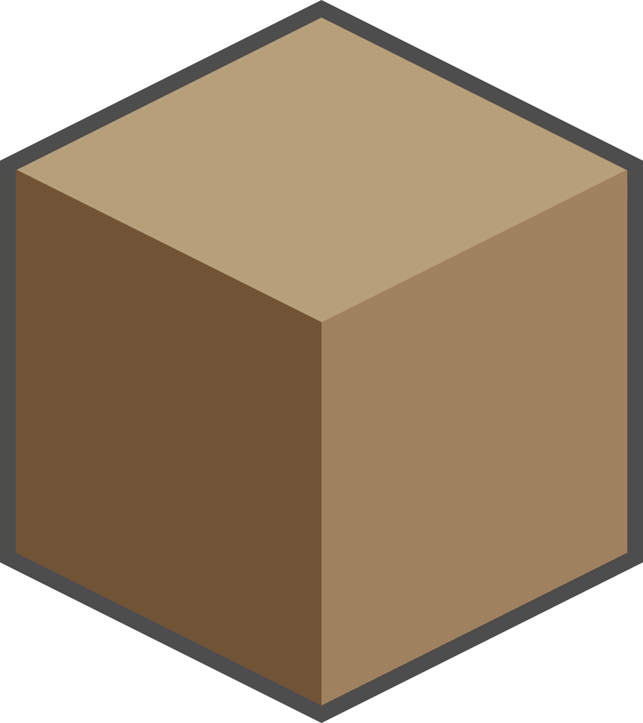 Clipart - Cube Svg (2134x2400)