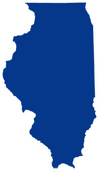 Chicago On Illinois Map (342x600)