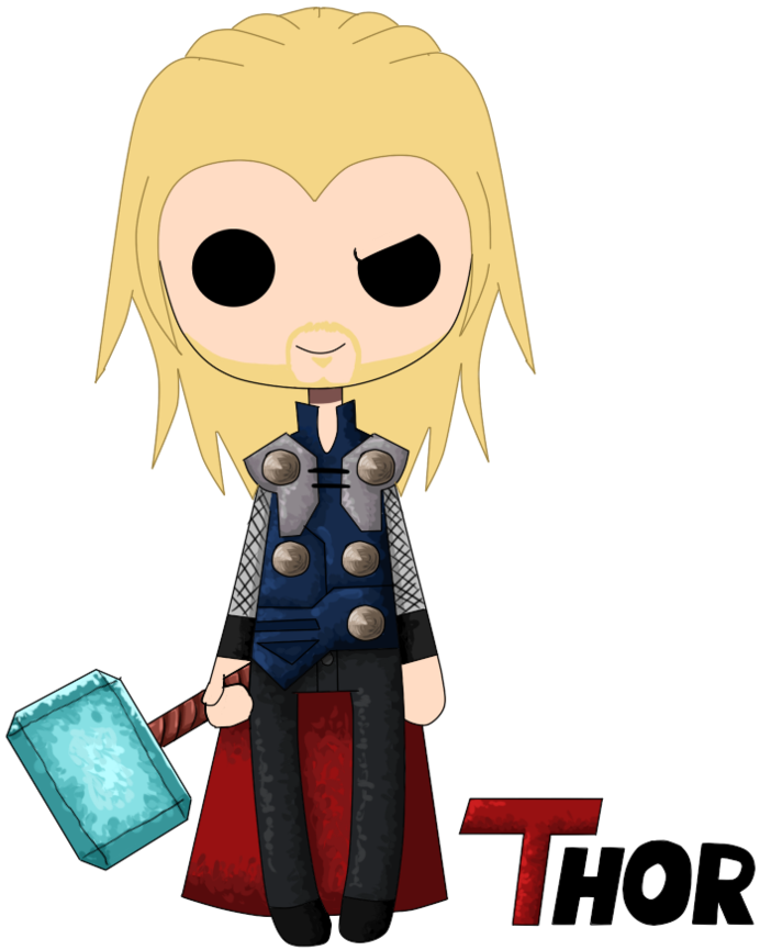 Thor Chibi By Sevbd - Thor (793x1008)