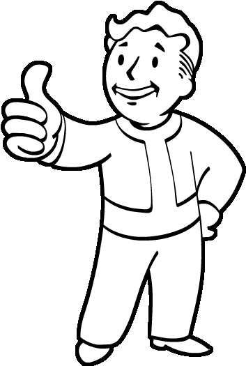 Boy From Fallout - Fallout Vault Tec Guy (624x567)