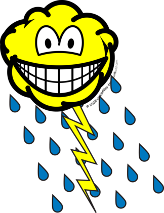 Thunder Cloud Smile - Smiley (324x421)