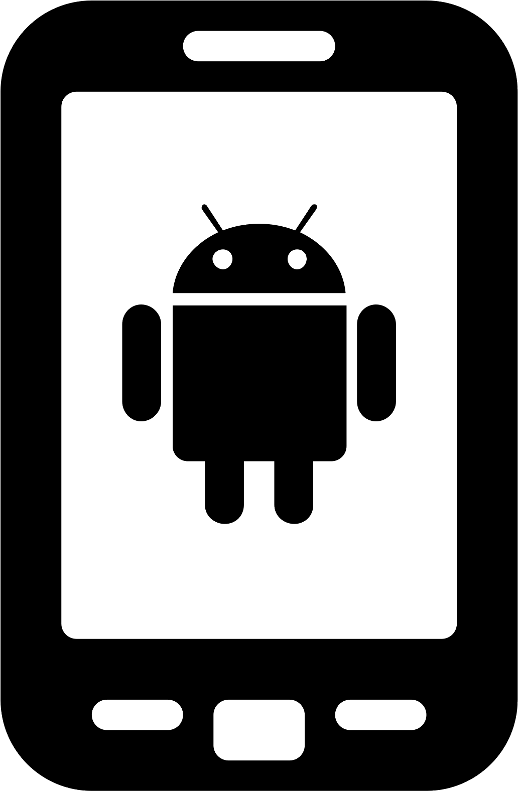 Vector Iphone Android Computer Icons - Android Mobile Icon Png (1600x1600)