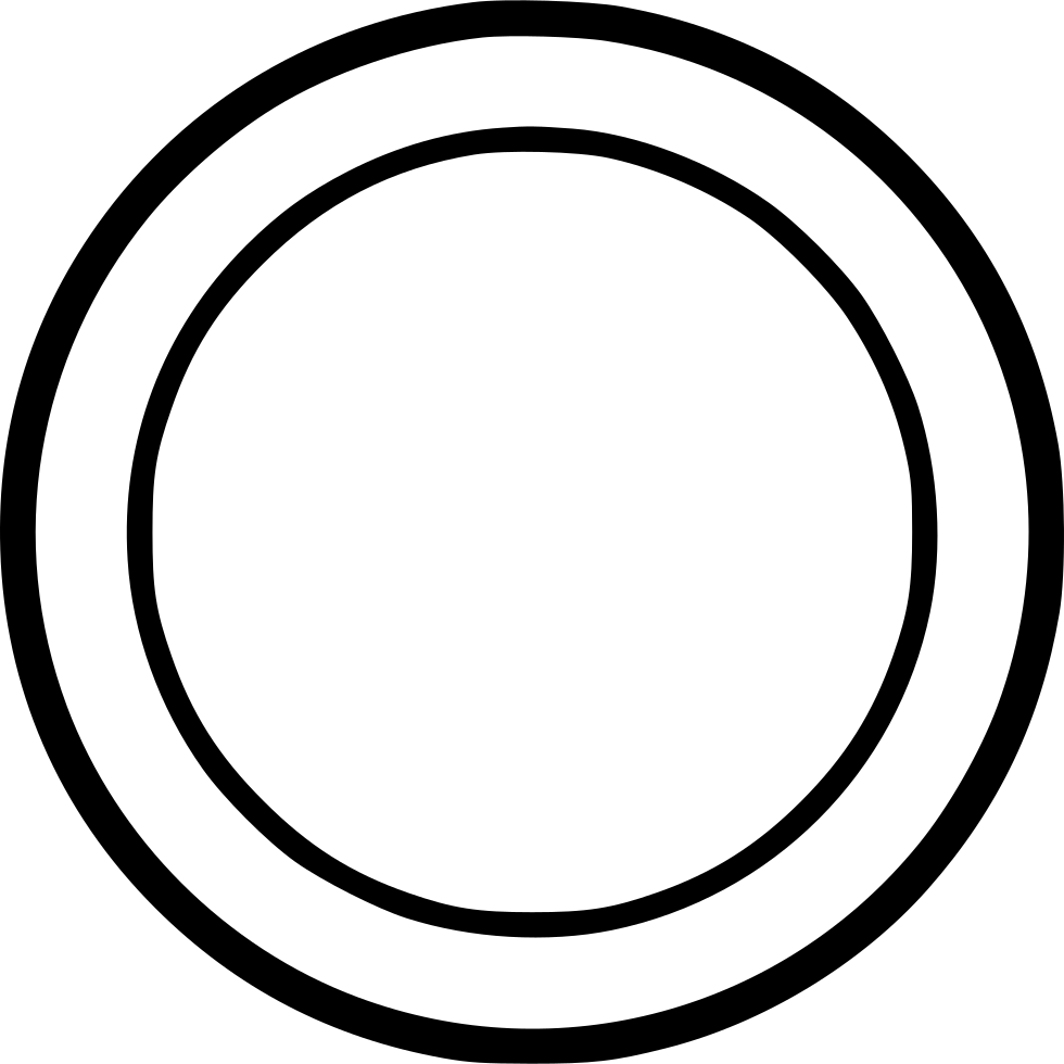Plate Comments - Blank Double Circle Logo (980x980)