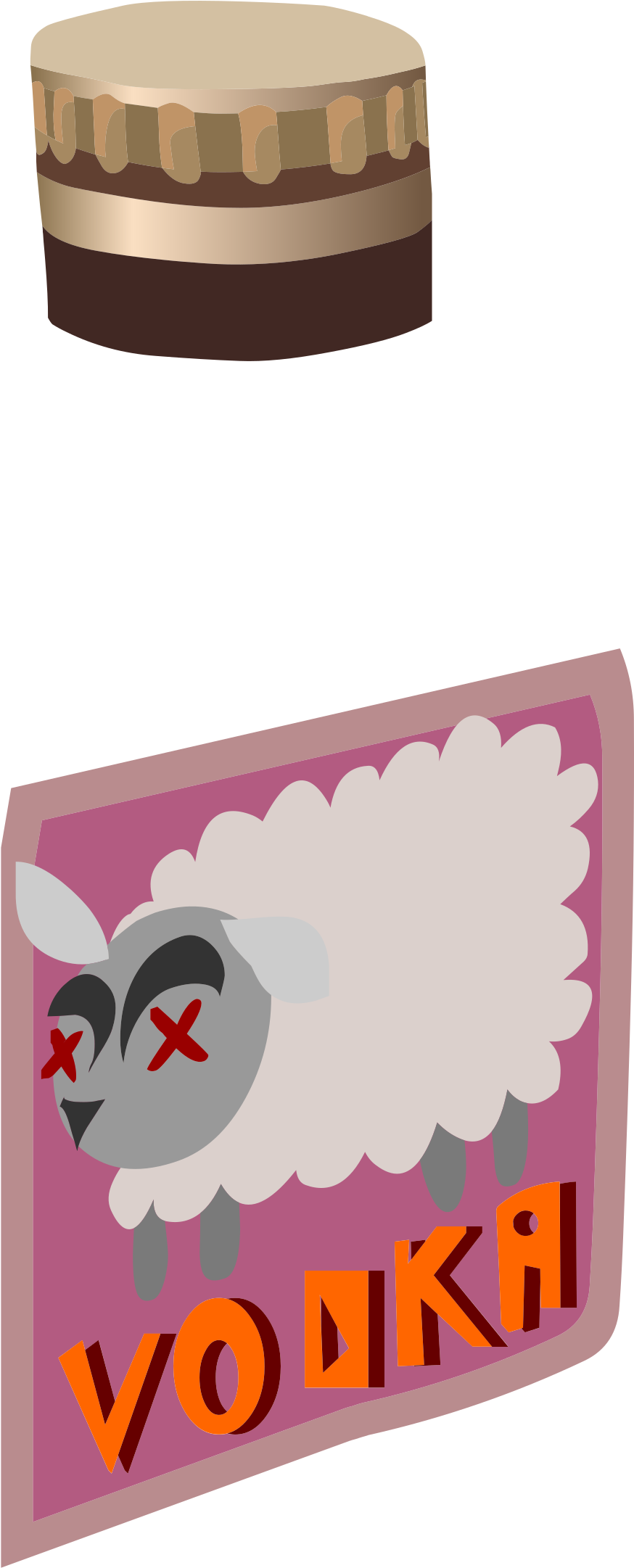 Sheep Ass Vodka - Vodka (1250x2400)