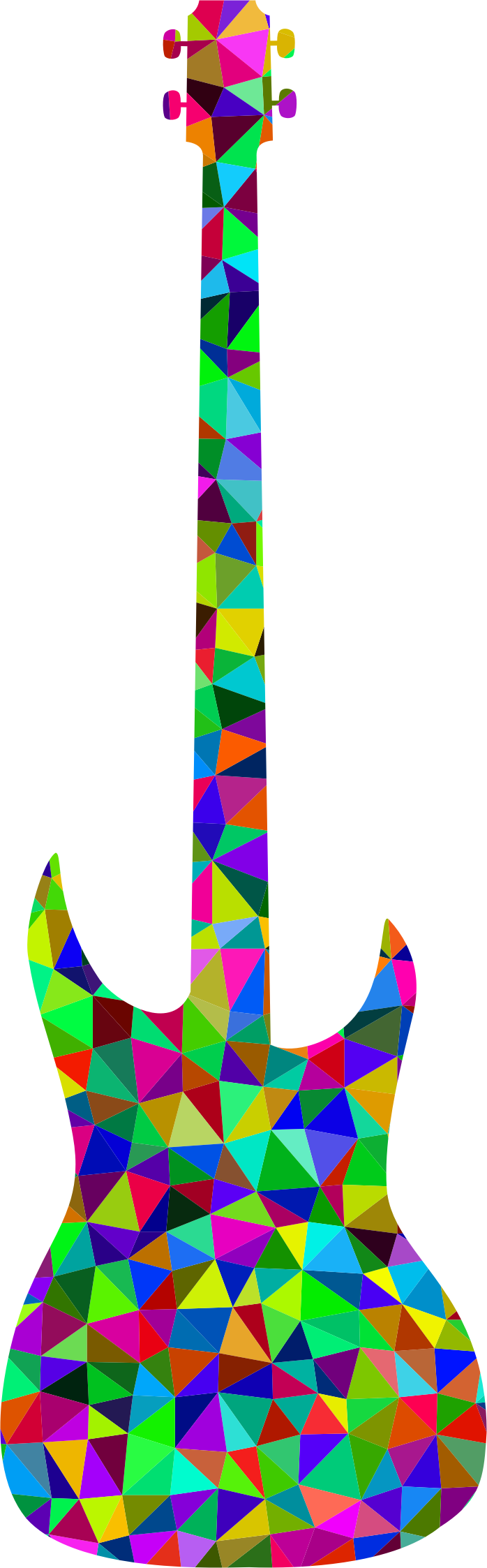 Big Image - Prismatic Guitar (698x2246)