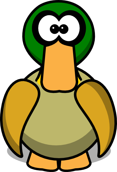 Cartoon Duck (408x596)