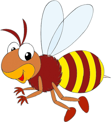 Clip Art - Life Cycle Of A Honey Bee (400x400)