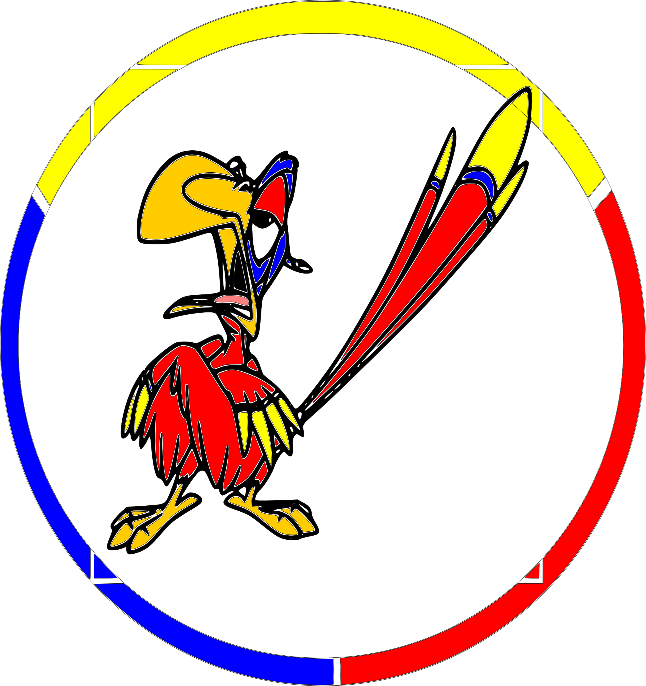 Zazu - Cartoon (2261x2400)
