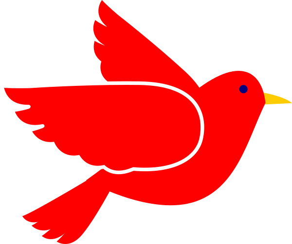 Blue Bird Clip Art (600x503)