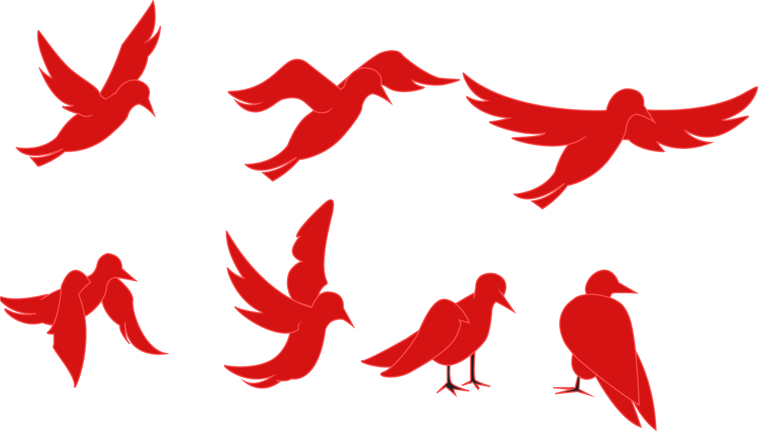Adobe Edge Preview - Cartoon Bird Flapping Wings (2700x1600)
