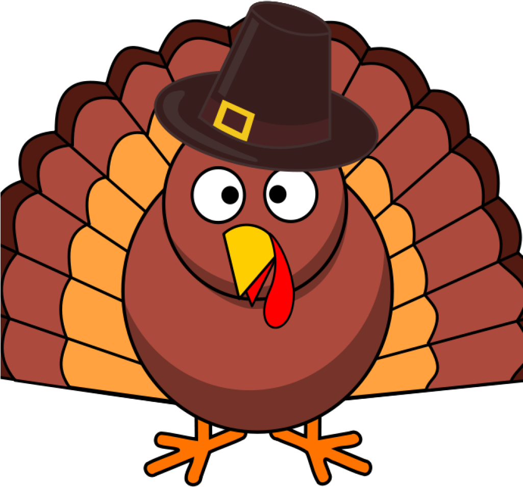 Cute Turkey Clipart Free Clipart Turkey With Brown - Thanksgiving Clipart (1024x1024)