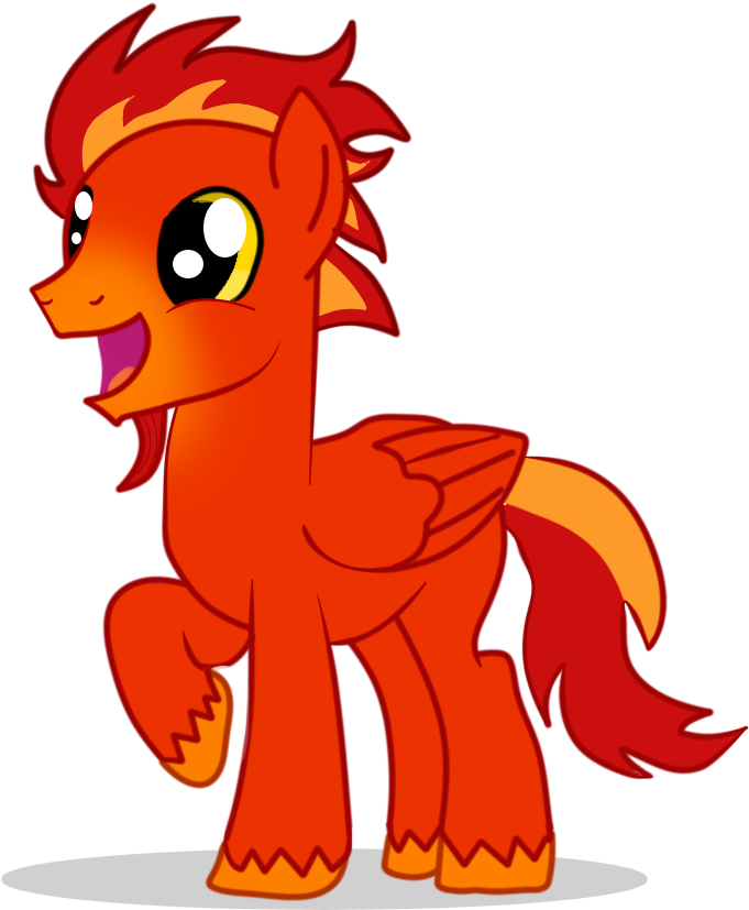 Heat Wave Vector By Mephonix - Cartoon (911x876)
