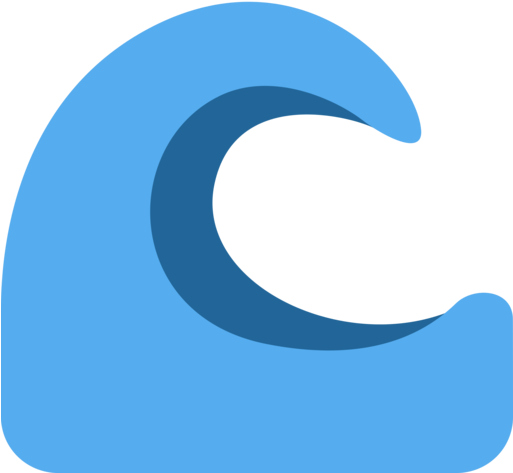 Twitter - Wave Emoji Twitter (512x512)