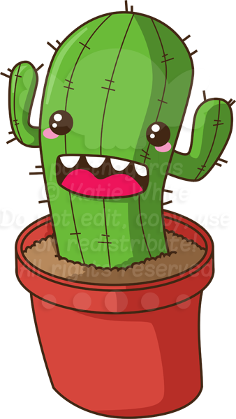 Cactus By Pai-thagoras - Art (338x600)