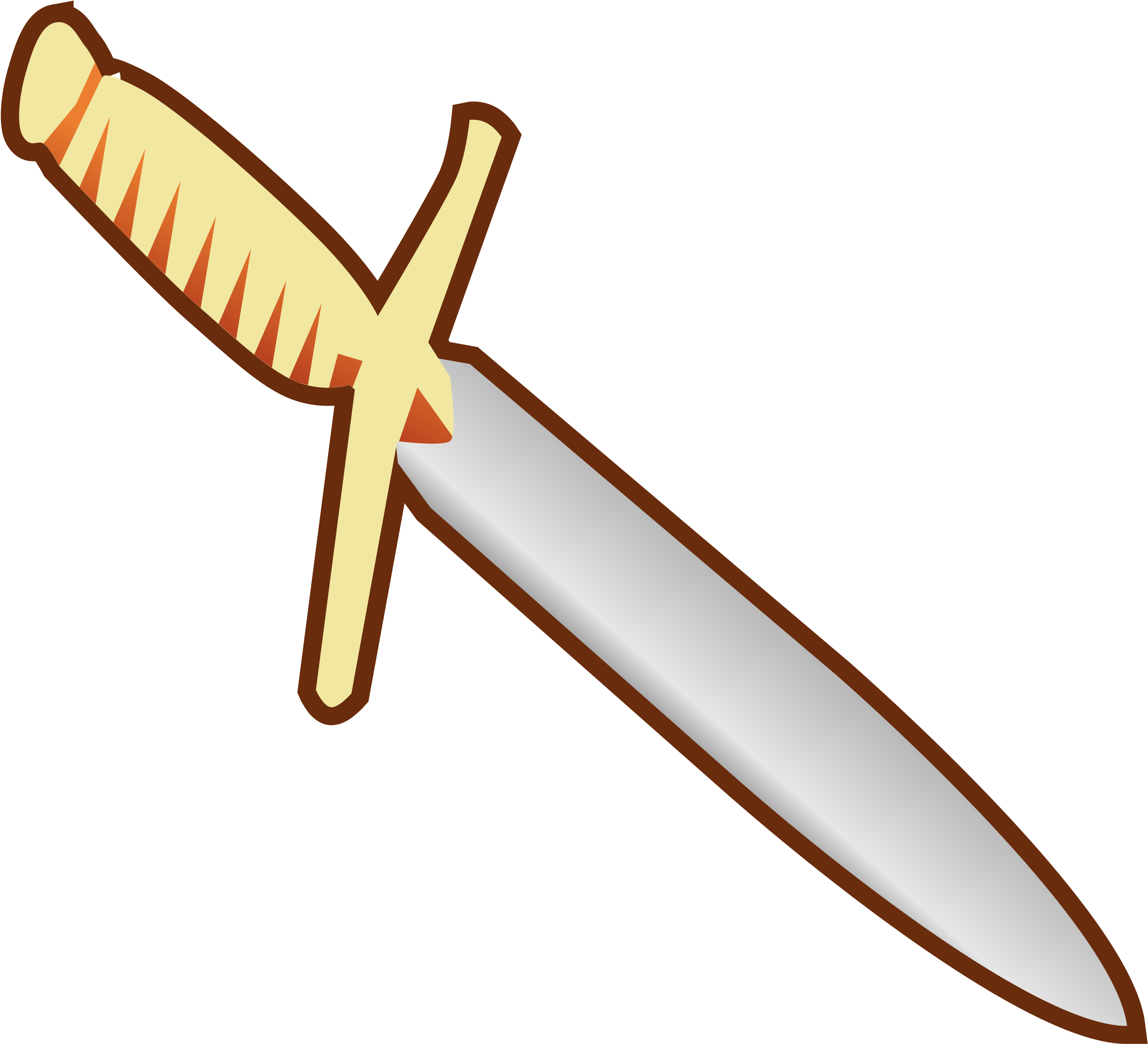 Frog And Toad Clipart - Dagger Clipart (1280x1163)