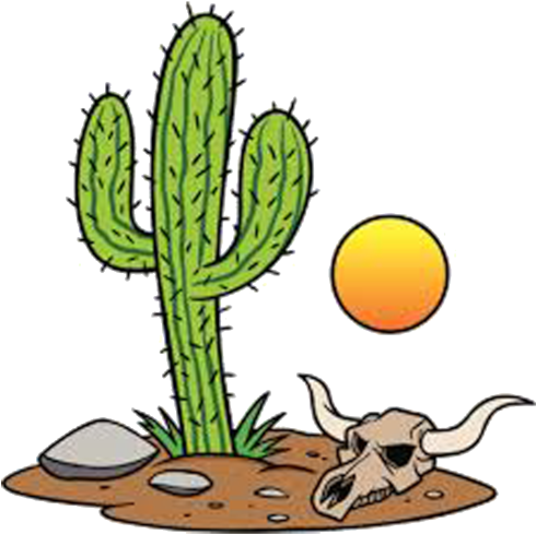 Cactus-skull - Saguaro (500x500)