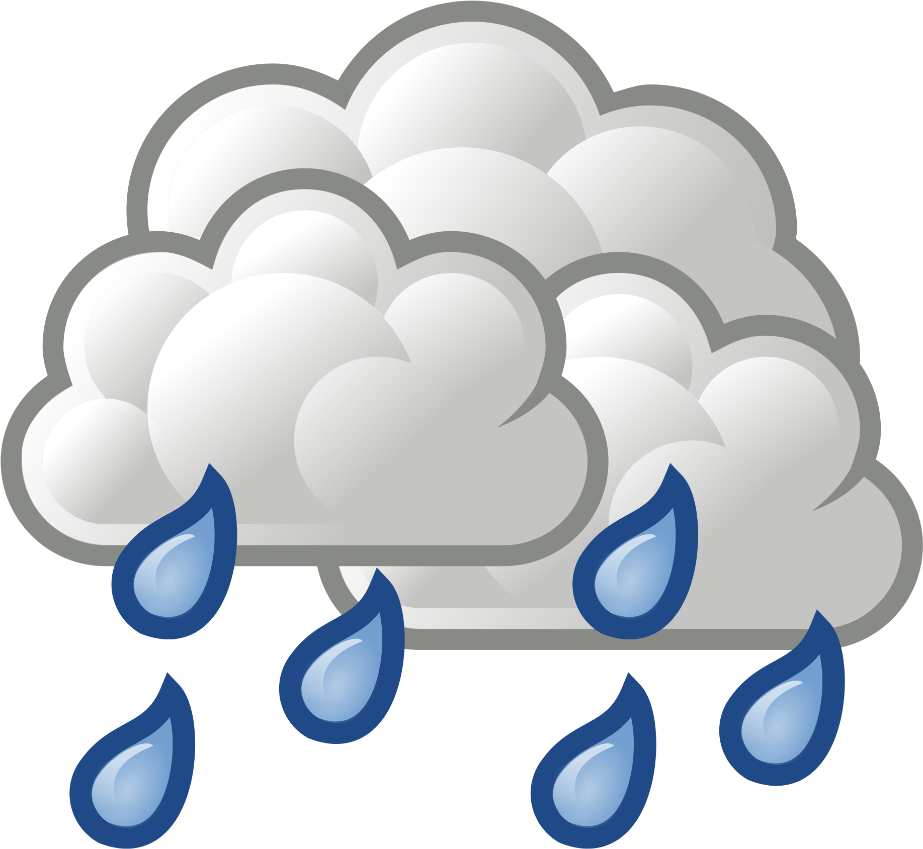 File - Showers Weather Icon (2000x2000)