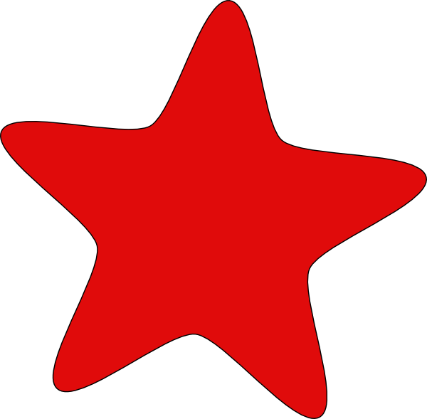 Have Students Document All Their Patterns/findings - Red Star Icon Vector (600x589)