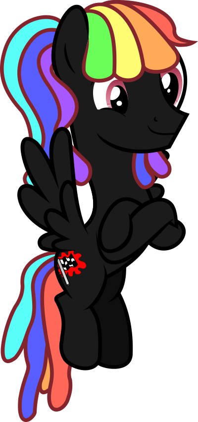Ink Splotch By Teammadness - Cartoon (400x852)