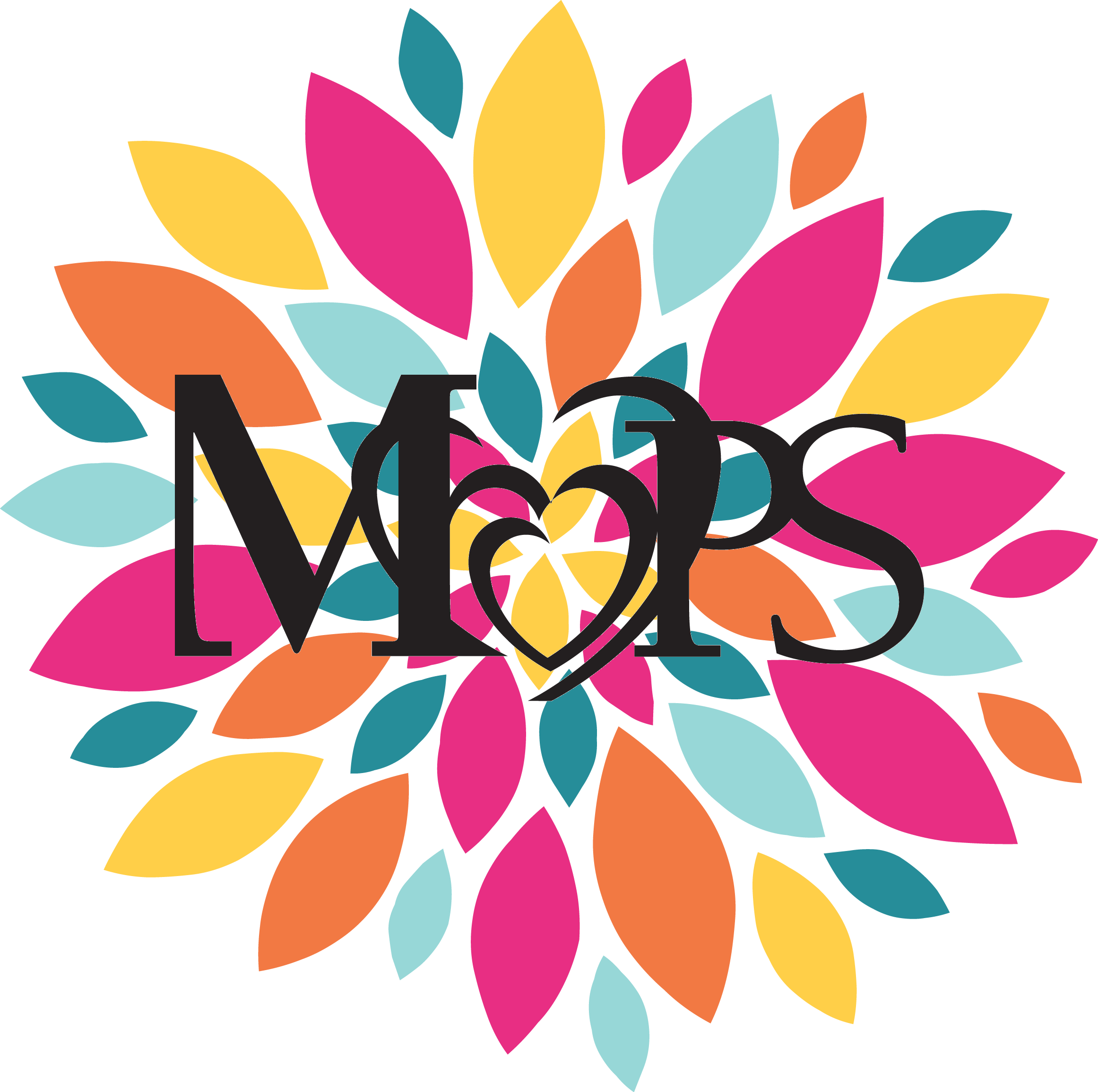 Mopslogofierceflower - Mops (2323x2311)