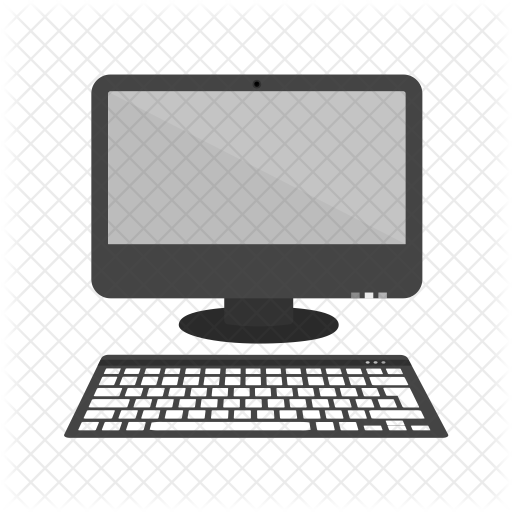 Computer Icon - Desktop Computer (512x512)