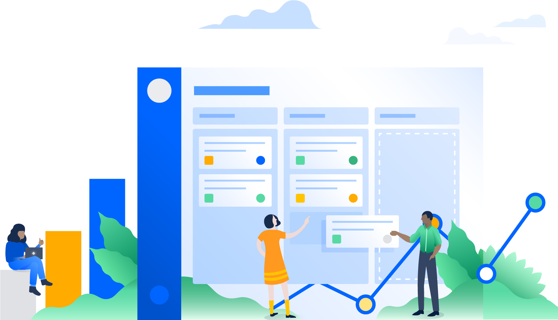 Software Clipart Project Overview - Jira 7.7 (1786x1023)