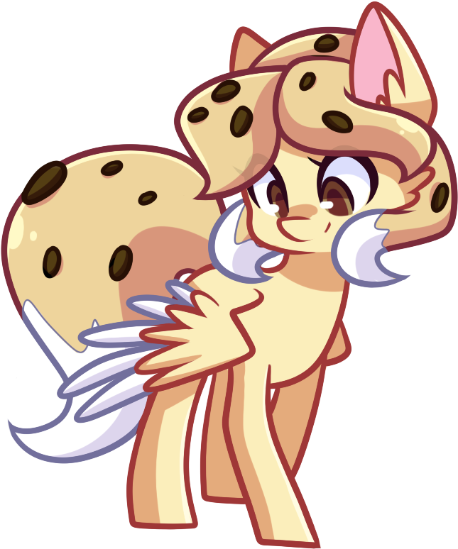 Chocolate Chip By Looji - Cartoon (713x825)