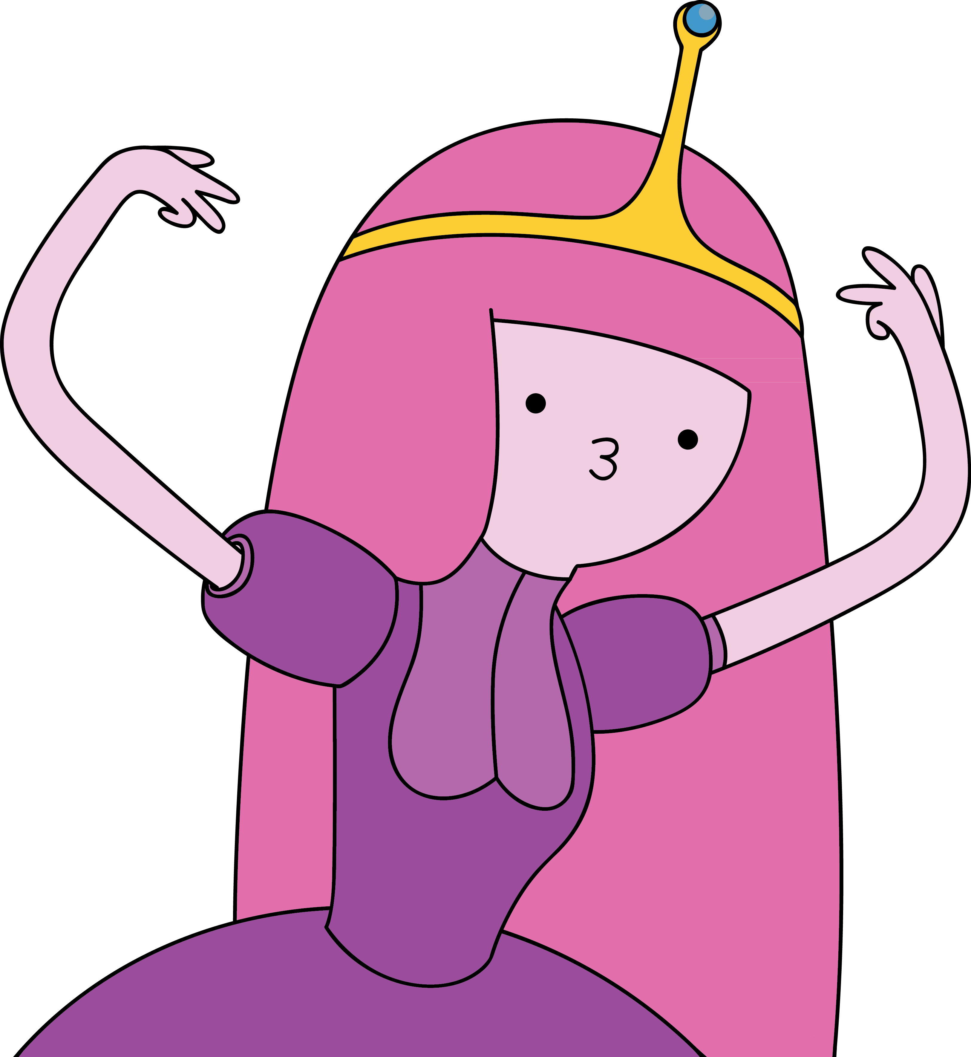 Let's Bubblegum It Up - Bubblegum Princess (3250x3537)