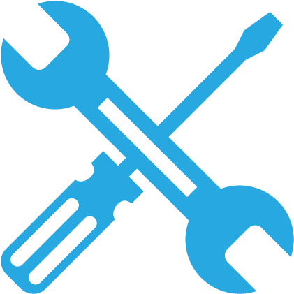 Customize Icon Blue - Vector Graphics (450x450)